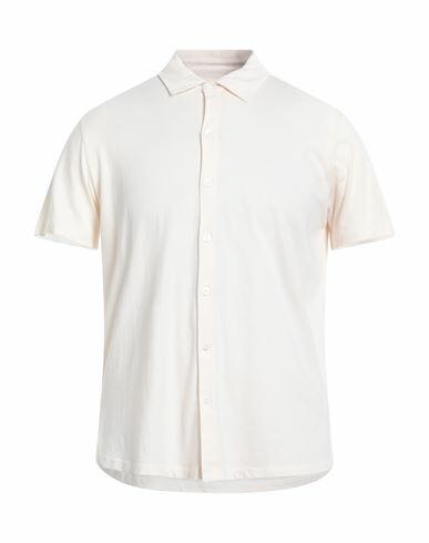 Majestic Filatures Man Shirt Cream Cotton Cover