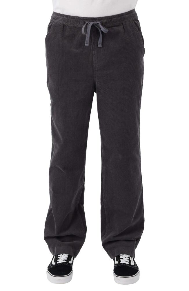 O'Neill Slider Corduroy Pants in Dark Graphite Cover