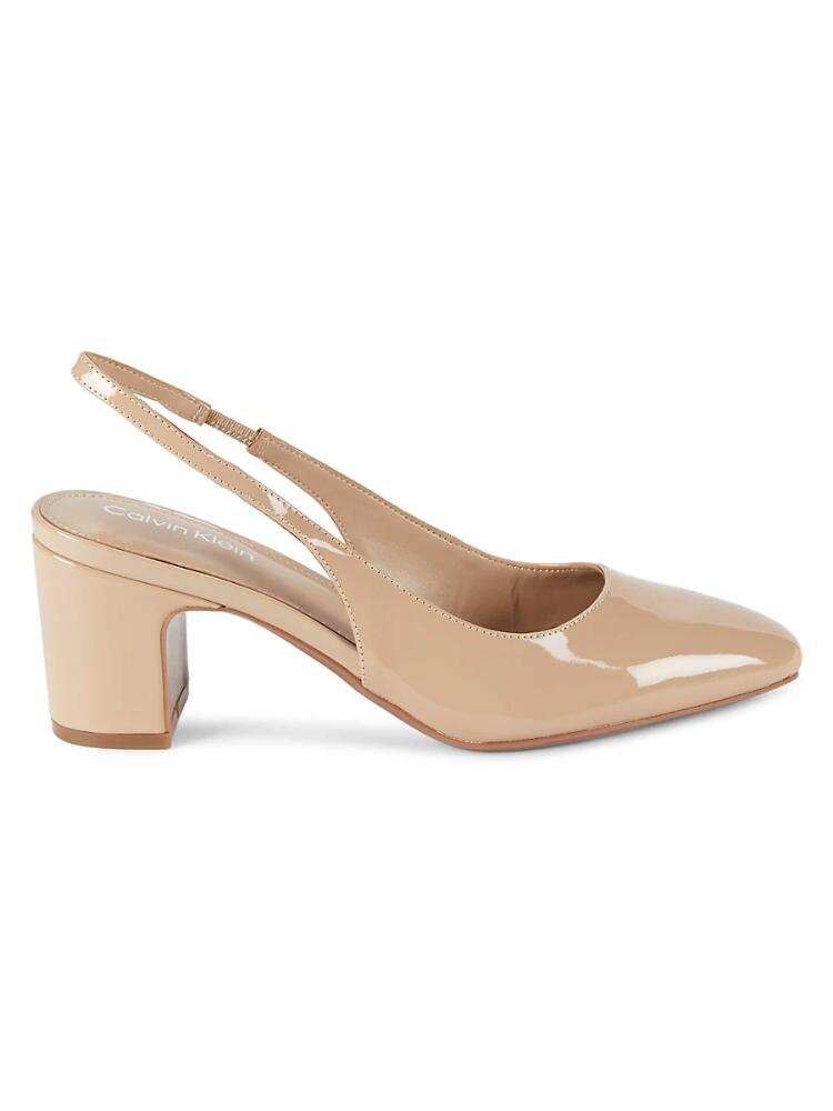 Calvin Klein Women's Scarlet Slingback Pumps - Light Natural Cover