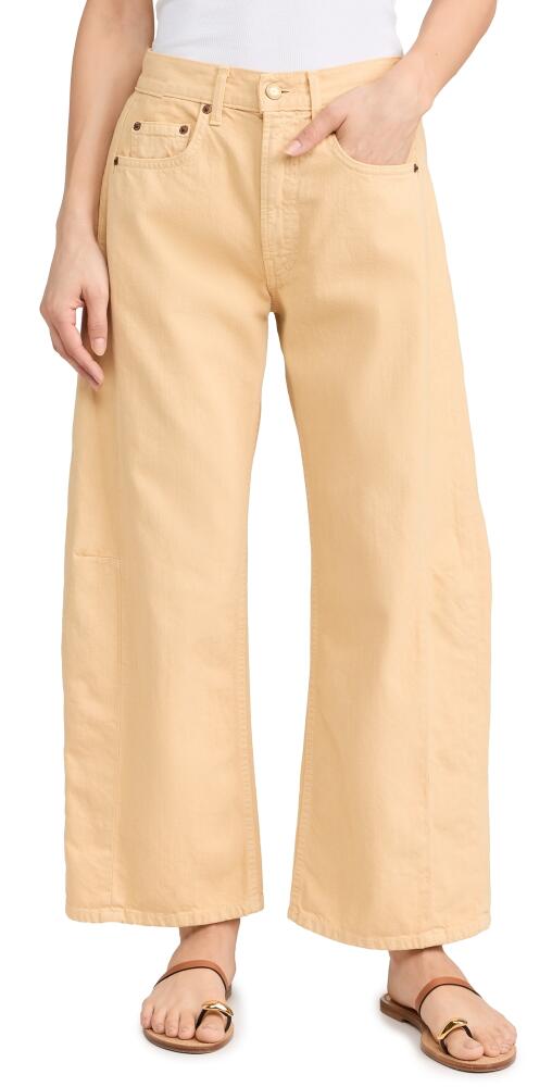 B Sides Relaxed Lasso Jeans Yellow Overdye Cover