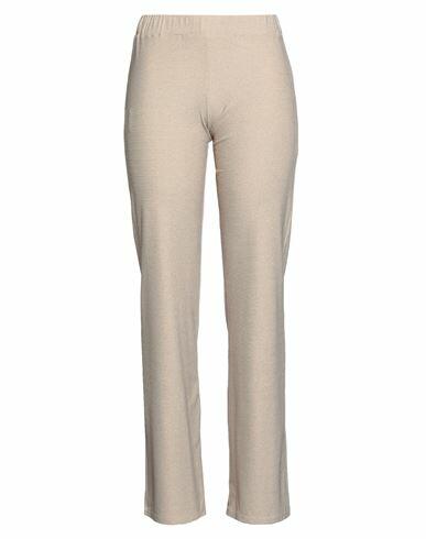 Miss Bikini Luxe Woman Pants Beige Polyamide, Elastane, Metallic fiber Cover