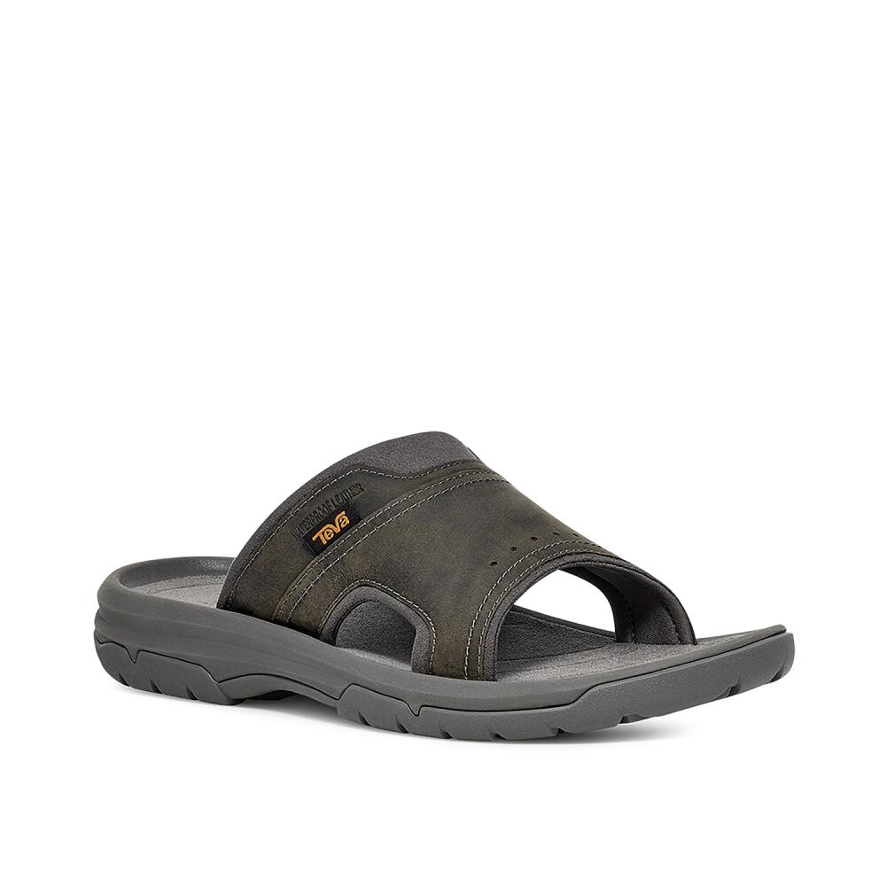 Teva Langdon Slide Sandal | Men's | Grey Cover