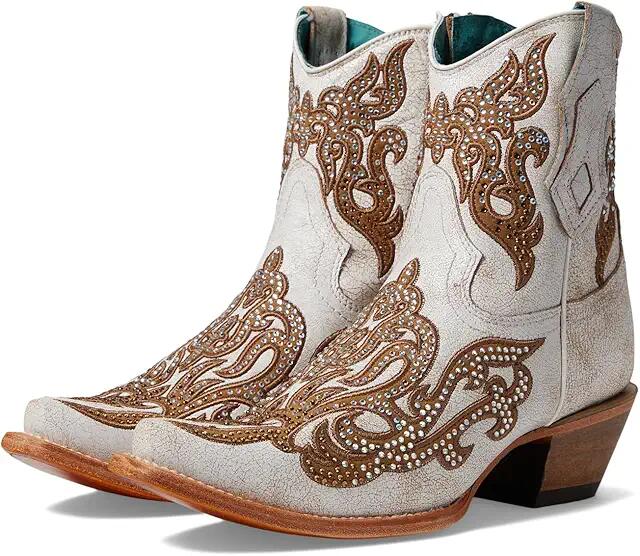 Corral Boots C4104 (White/Honey) Cowboy Boots Cover