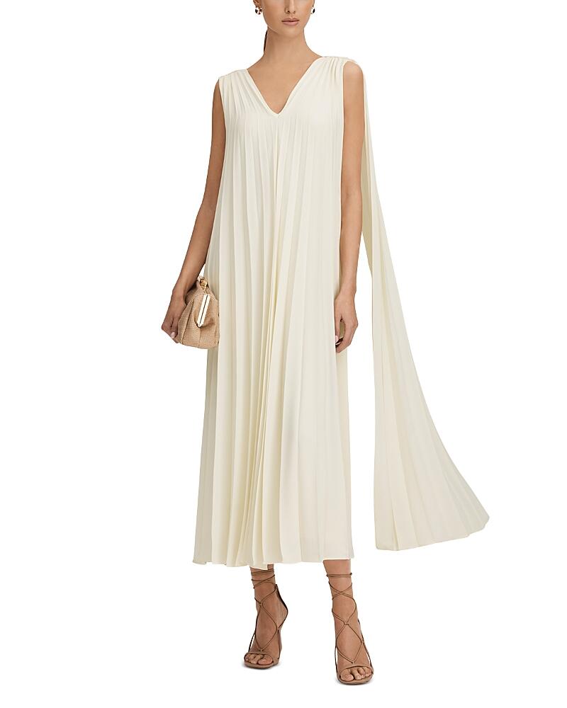 Reiss Pleated Midi Dress Cover