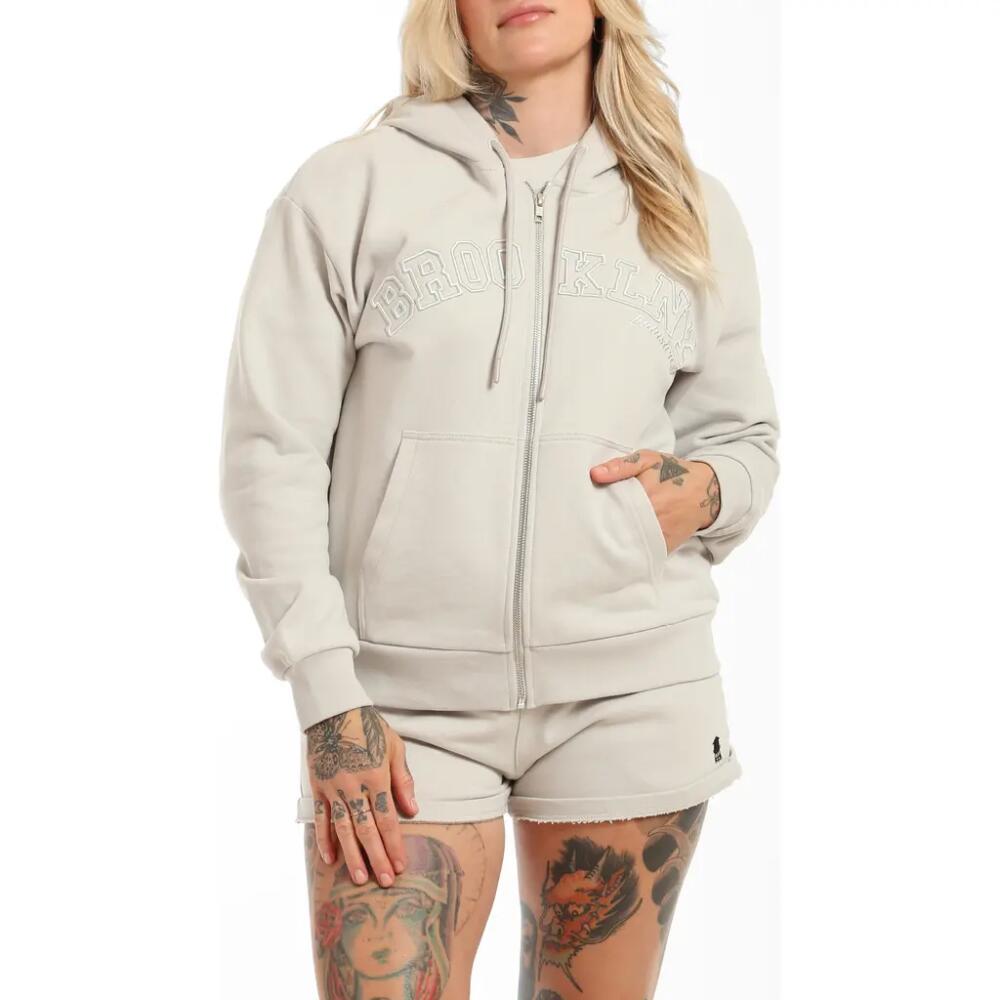 Brooklyn Industries Brooklyn Zip-Up Hoodie in Luna Rock Cover