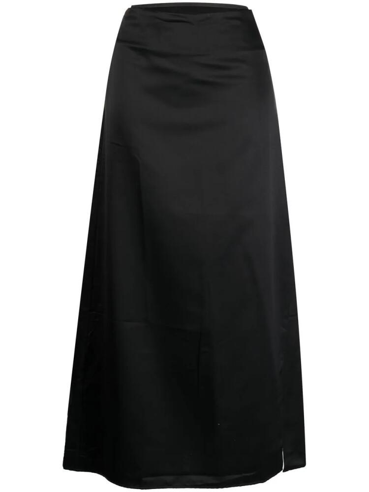 Rokh high-waist strap midi skirt - Black Cover