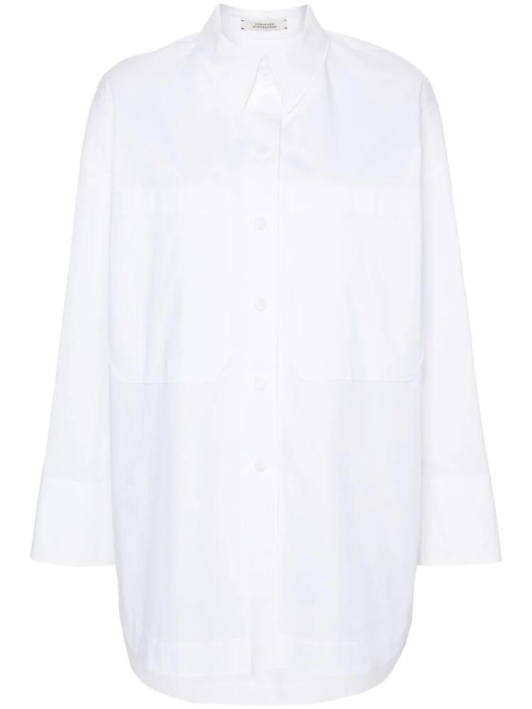 Dorothee Schumacher patch-pockets poplin shirt - White Cover