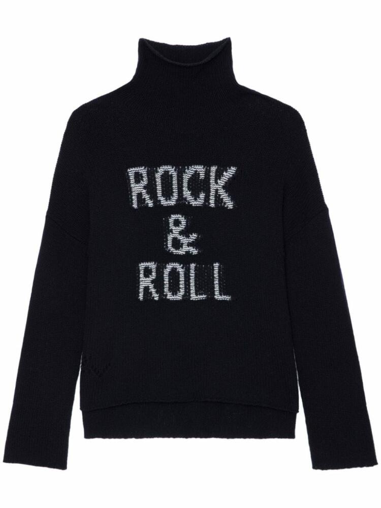 Zadig&Voltaire Alma Rock & Roll jumper - Blue Cover