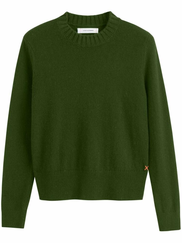 Chinti & Parker cropped jumper - Green Cover