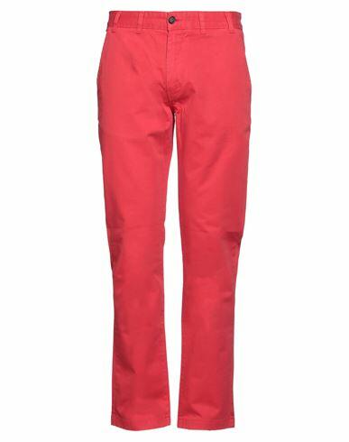 Barbour Man Pants Red Cotton Cover