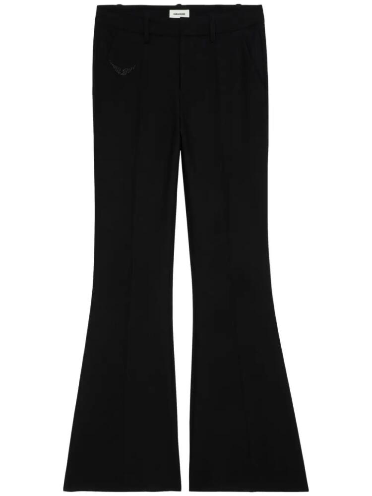 Zadig&Voltaire Prevy flared trousers - Black Cover