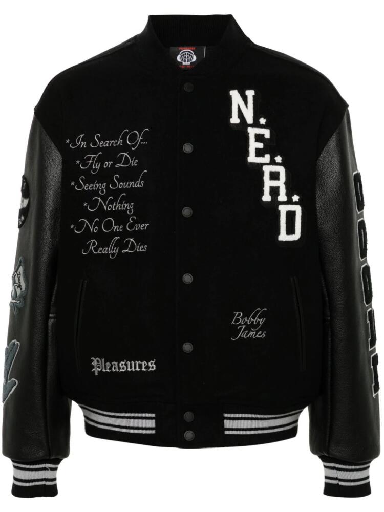 Pleasures Nerd bomber jacket - Black Cover