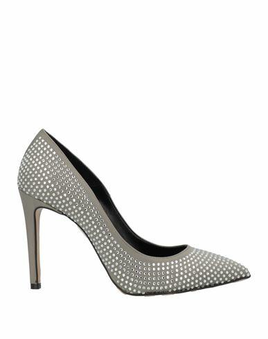 Divine Follie Woman Pumps Grey Textile fibers Cover