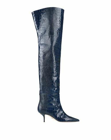 Dolce & gabbana Woman Boot Blue Leather Cover