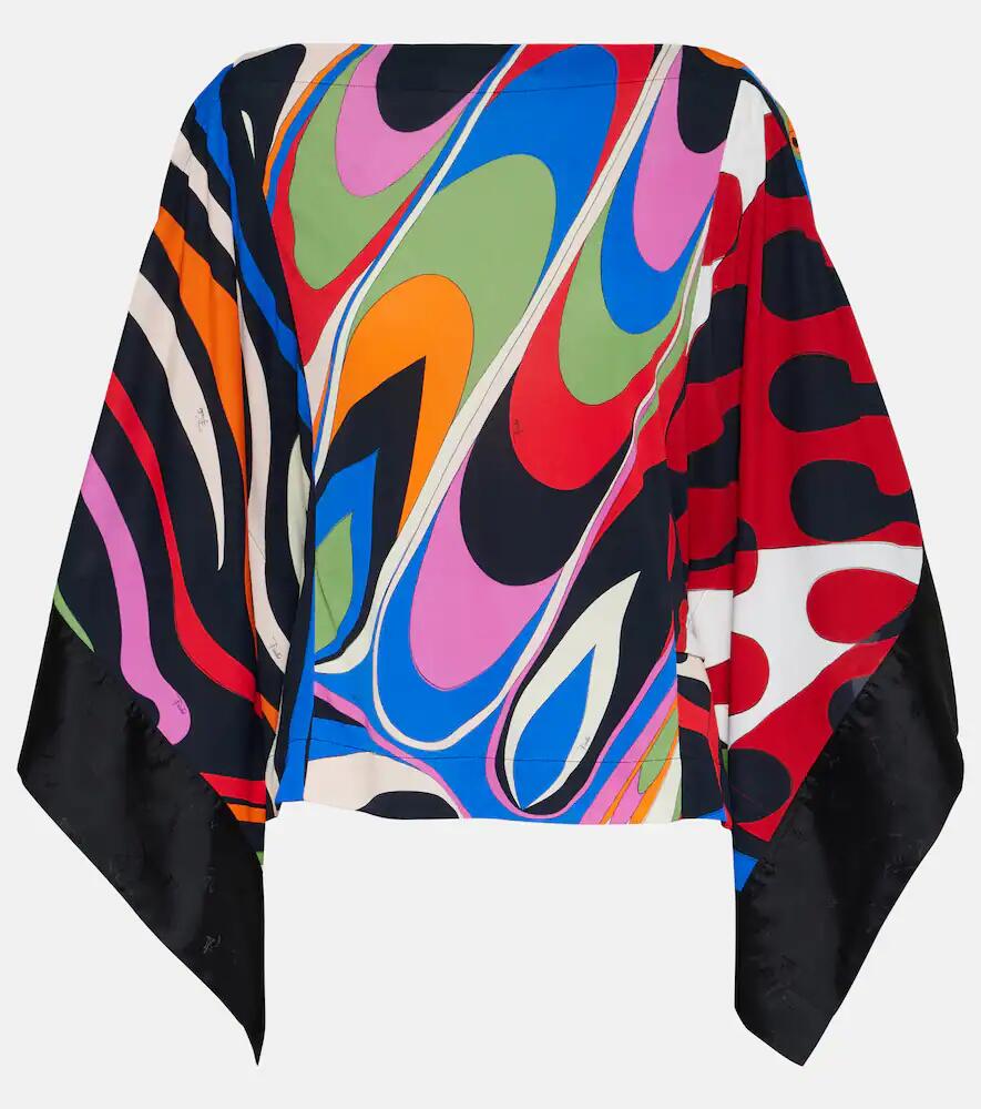 Pucci Patchwork draped blouse Cover