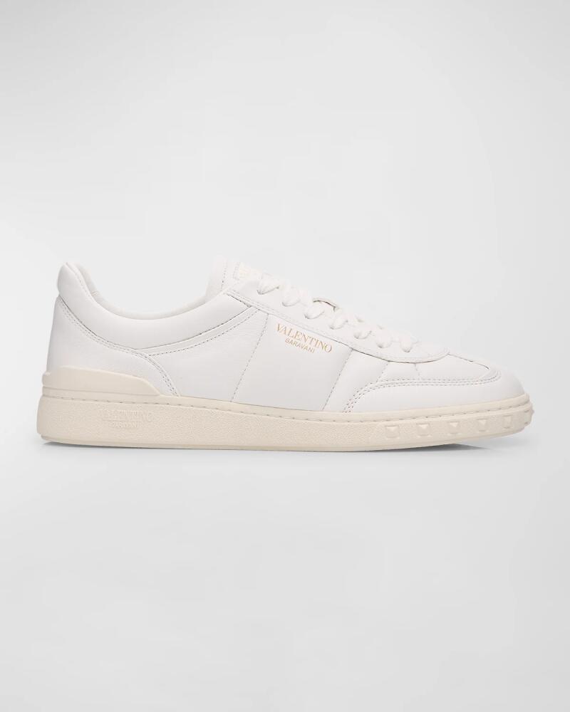 Valentino Garavani Upvillage Leather Low-Top Sneakers Cover