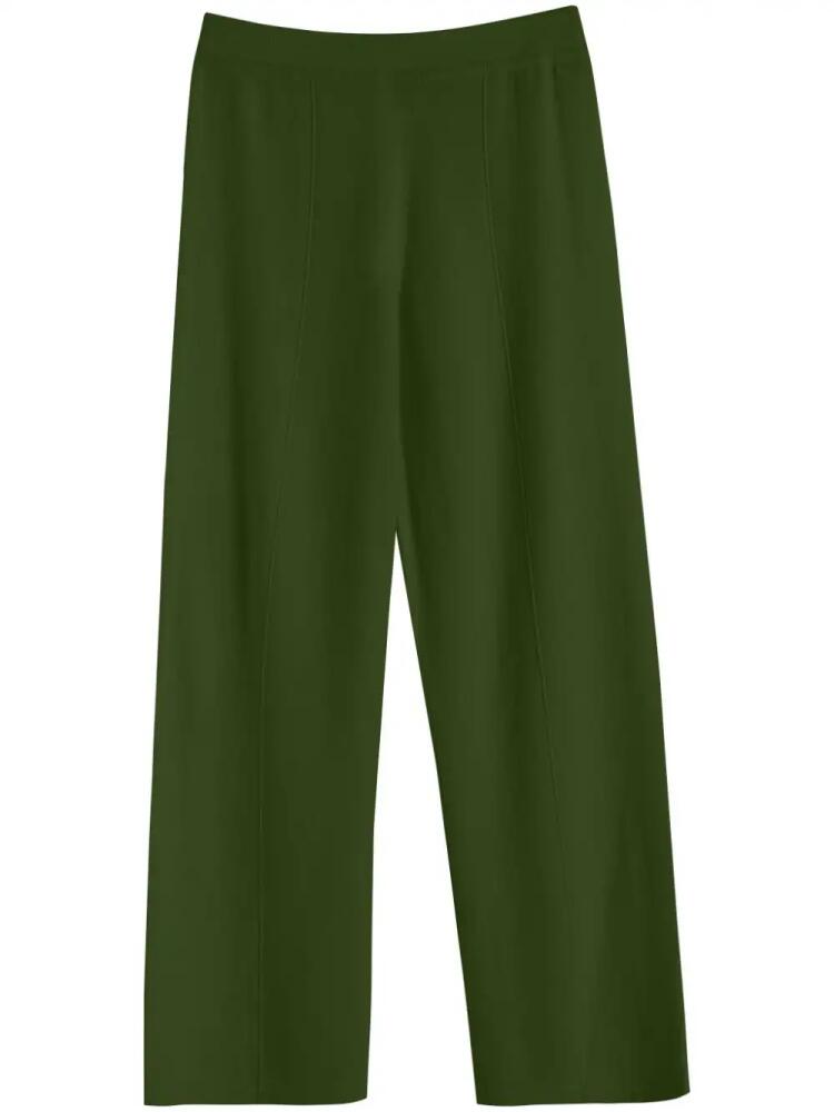 Chinti & Parker wide-leg track pants - Green Cover