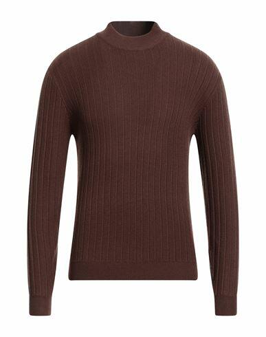 Gazzarrini Man Turtleneck Brown Polyester, Acrylic, Nylon, Wool Cover