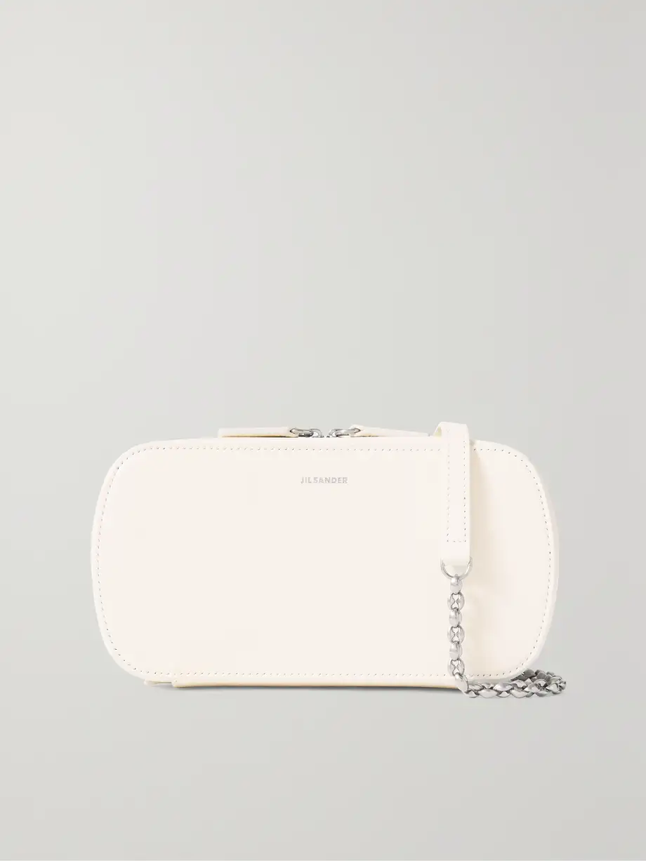 Jil Sander - Leather Shoulder Bag - Ecru Cover