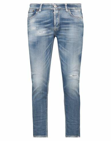 Pmds Premium Mood Denim Superior Man Jeans Blue Cotton, Elastane Cover