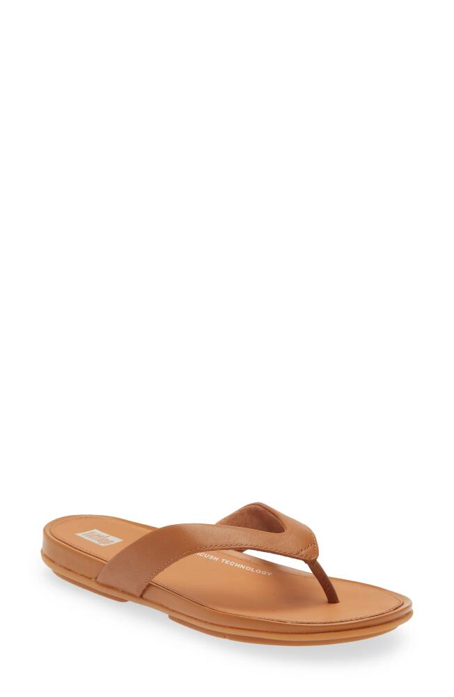 FitFlop Gracie Flip Flop in Light Tan Cover