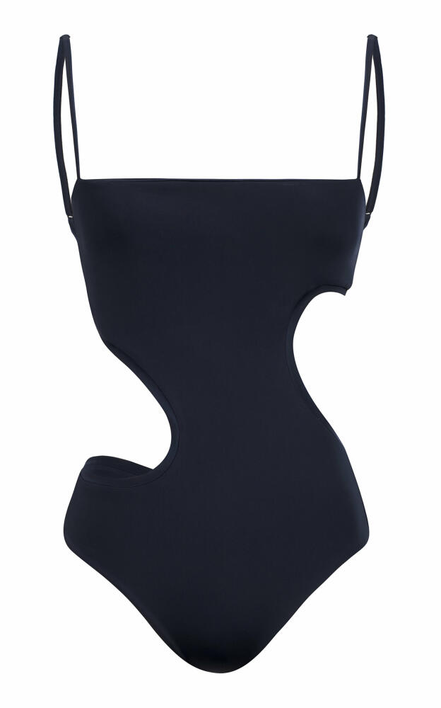 Johanna Ortiz - Aquatic Path Cutout One-Piece Swimsuit - Navy Cover