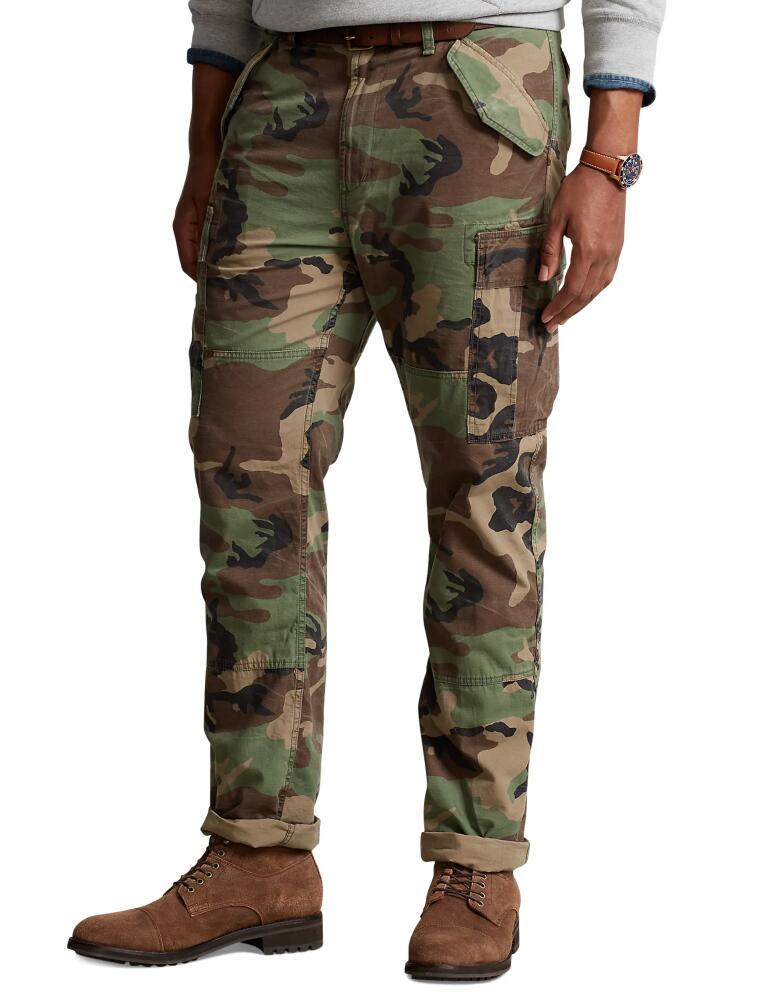 Polo Ralph Lauren Camo Cargo Joggers in Surplus Camo Cover