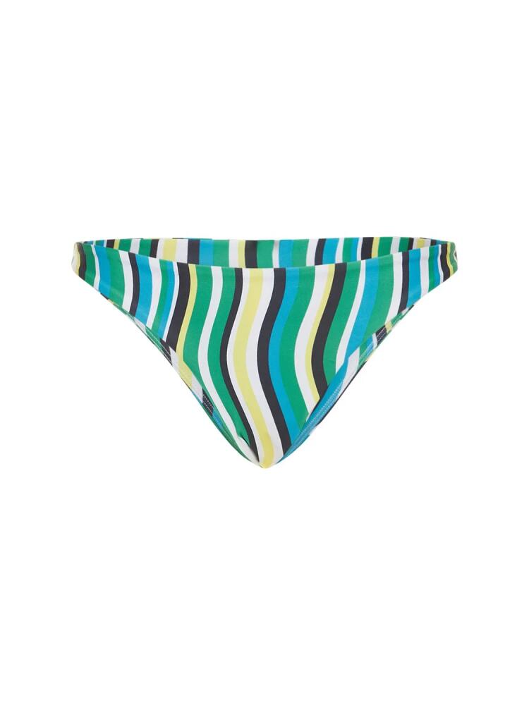 SIMON MILLER Bwai Striped Bikini Bottoms Cover