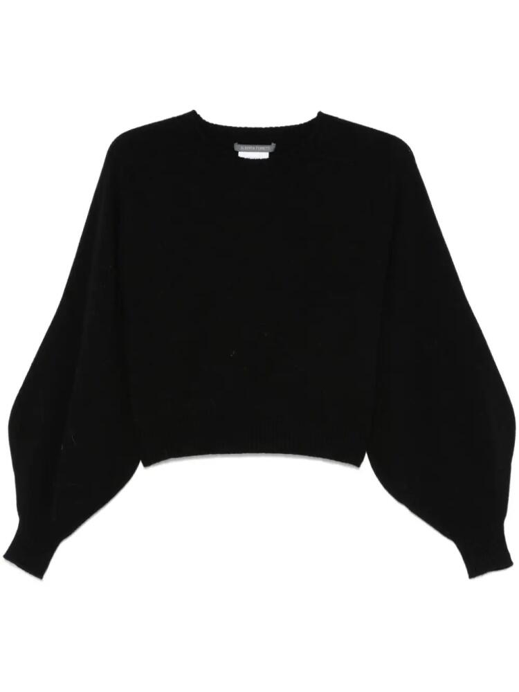 Alberta Ferretti ribbed sweater - Black Cover