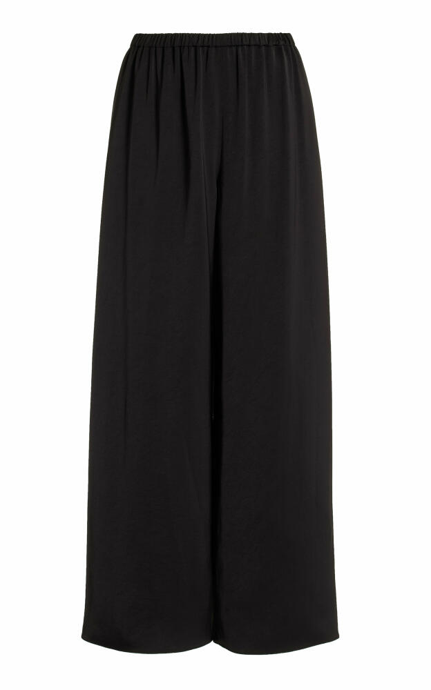 Jenni Kayne - Demi Crepe Wide-Leg Pants - Black Cover