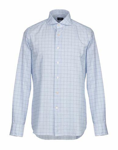 Alessandro Gherardi Man Shirt Blue Size 15 ¾ Cotton Cover