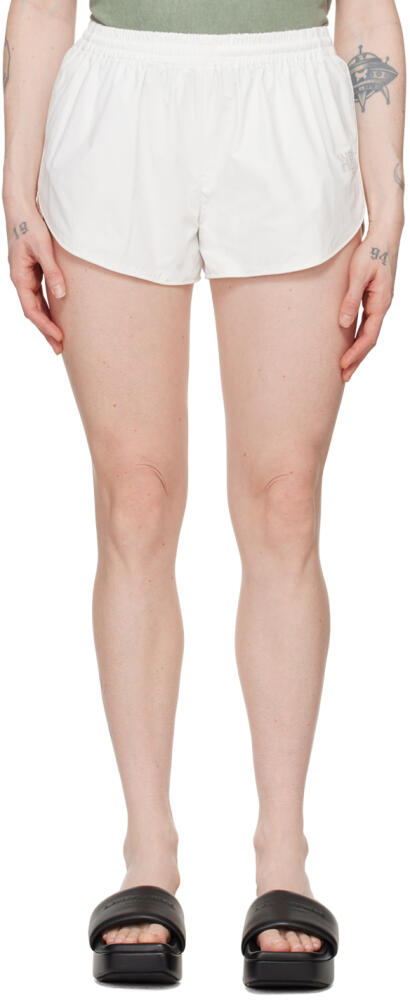 alexanderwang.t White Marathon Shorts Cover