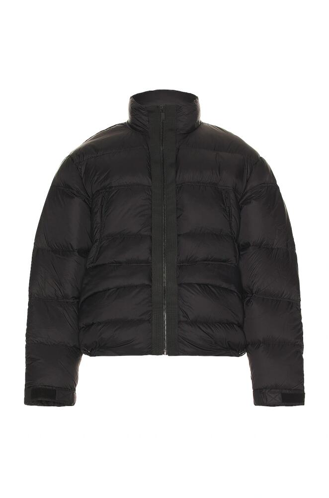 C2H4 Lightweight Down Jacket in Black Cover