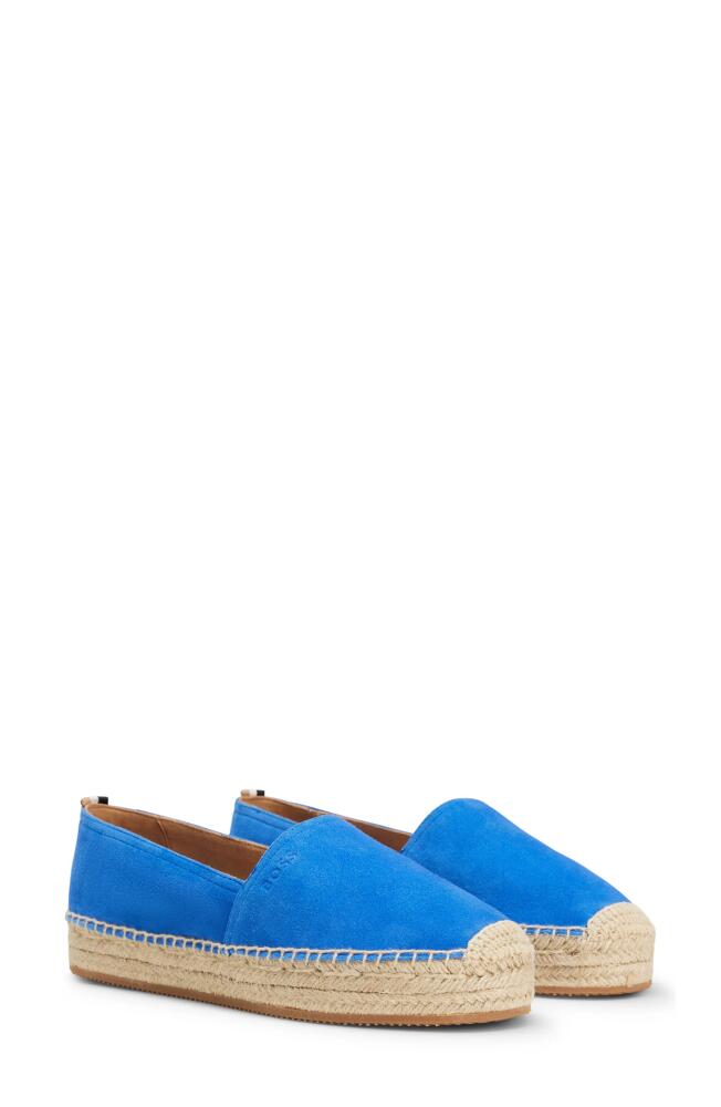 BOSS Madeira Espadrille in Bright Blue Cover