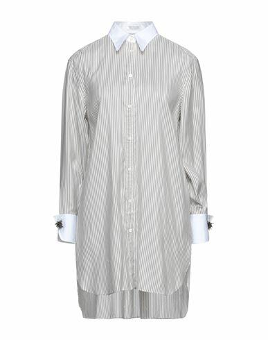 Brunello Cucinelli Woman Shirt Khaki Silk Cover