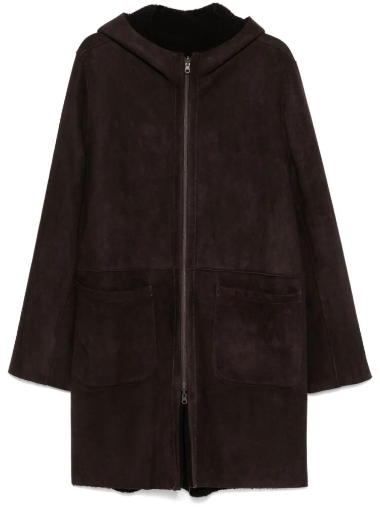 Salvatore Santoro suede coat - Brown Cover