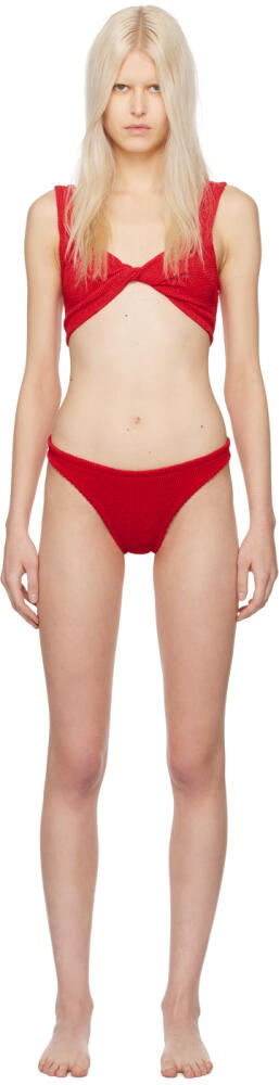 Hunza G Red Juno Bikini Cover