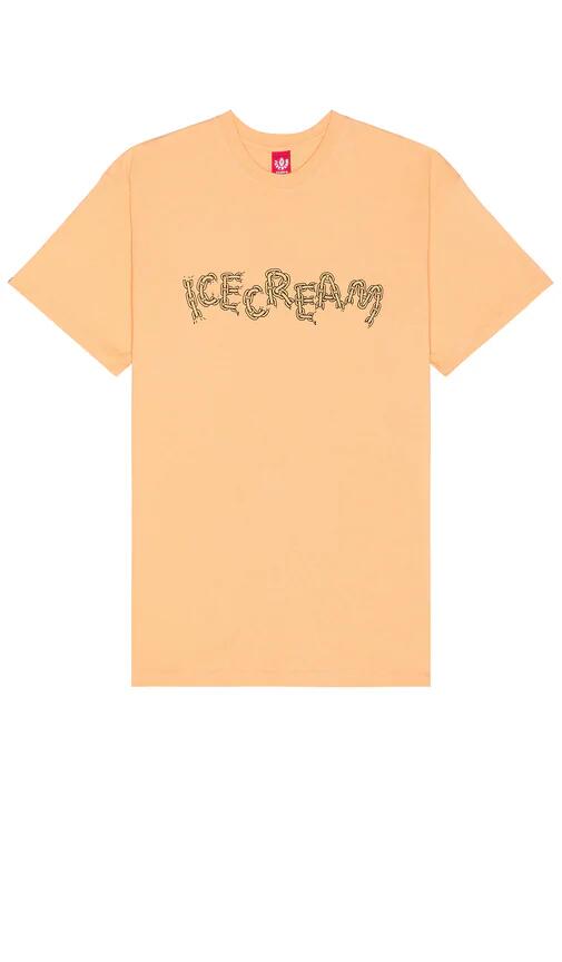 ICECREAM Links Tee in Orange Cover