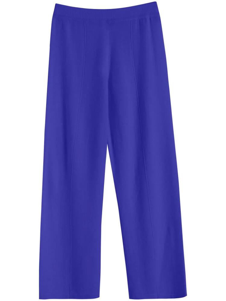 Chinti & Parker wide-leg track pants - Blue Cover