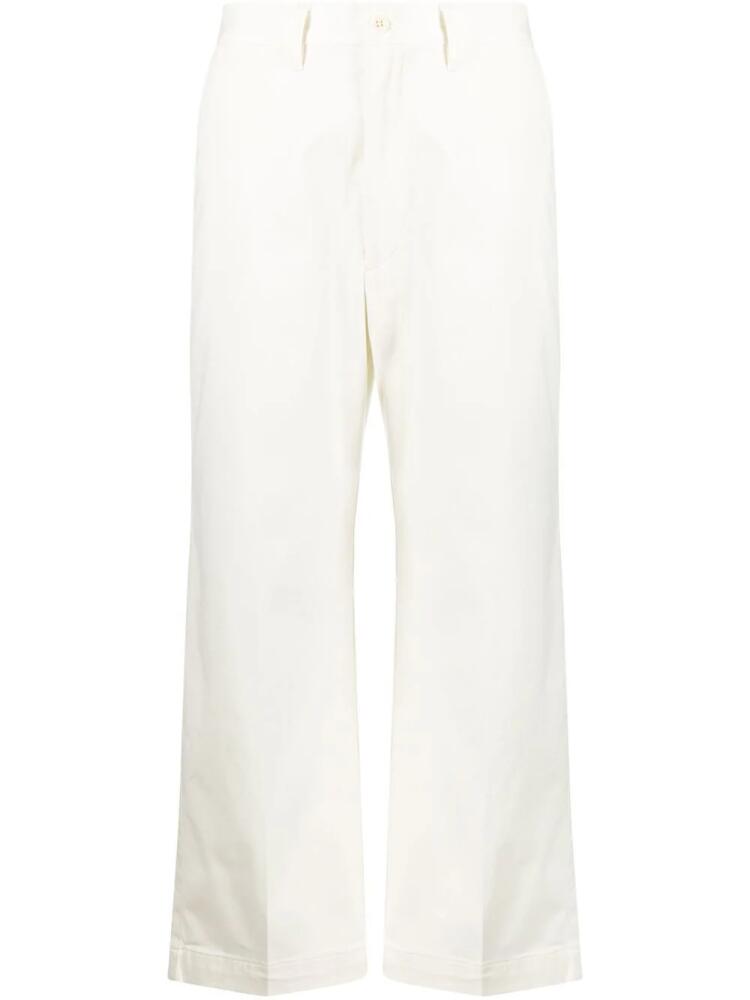 Polo Ralph Lauren cropped flared trousers - White Cover