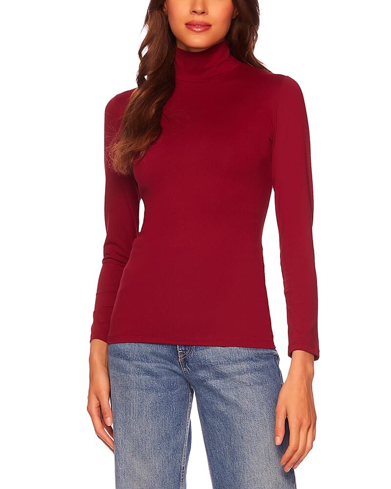 Susana Monaco Fitted Turtleneck Tee Cover