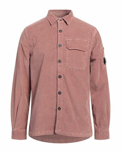 C. p. Company Man Shirt Antique rose Cotton, Elastane Cover