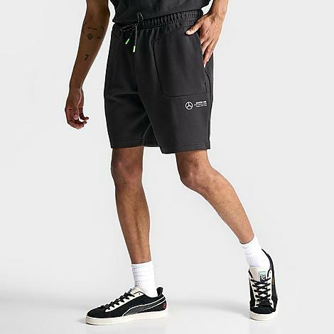 Puma Men's Mercedes-AMG Petronas F1 Casual Shorts in Black/ Black Cover