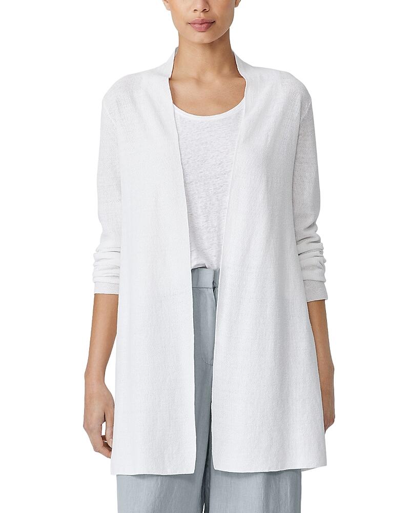 Eileen Fisher Long Open Front Cardigan Cover