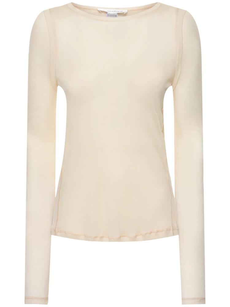 VICTORIA BECKHAM Crewneck Jersey T-shirt Cover