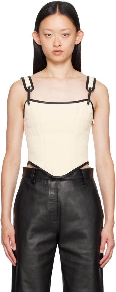 Paris Georgia Off-White & Black Lottie Camisole Cover