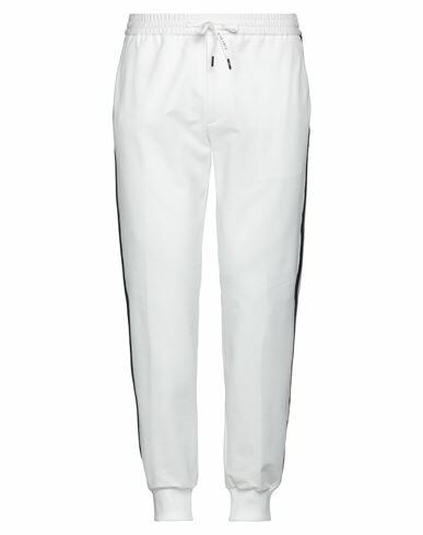 Circolo 1901 Man Pants White Cotton, Elastane Cover