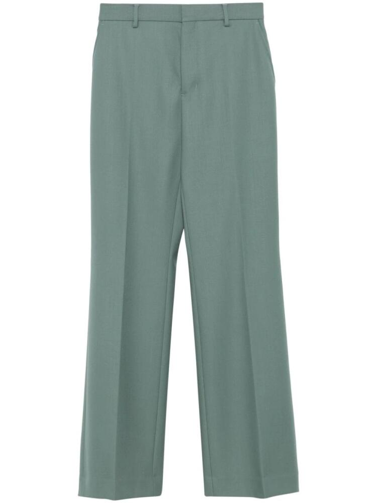 AMI Paris flared trousers - Green Cover