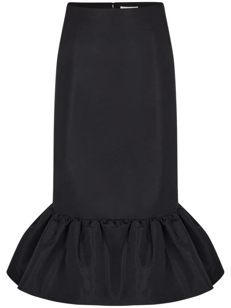 Nina Ricci peplum-hem high-waist skirt - Black Cover