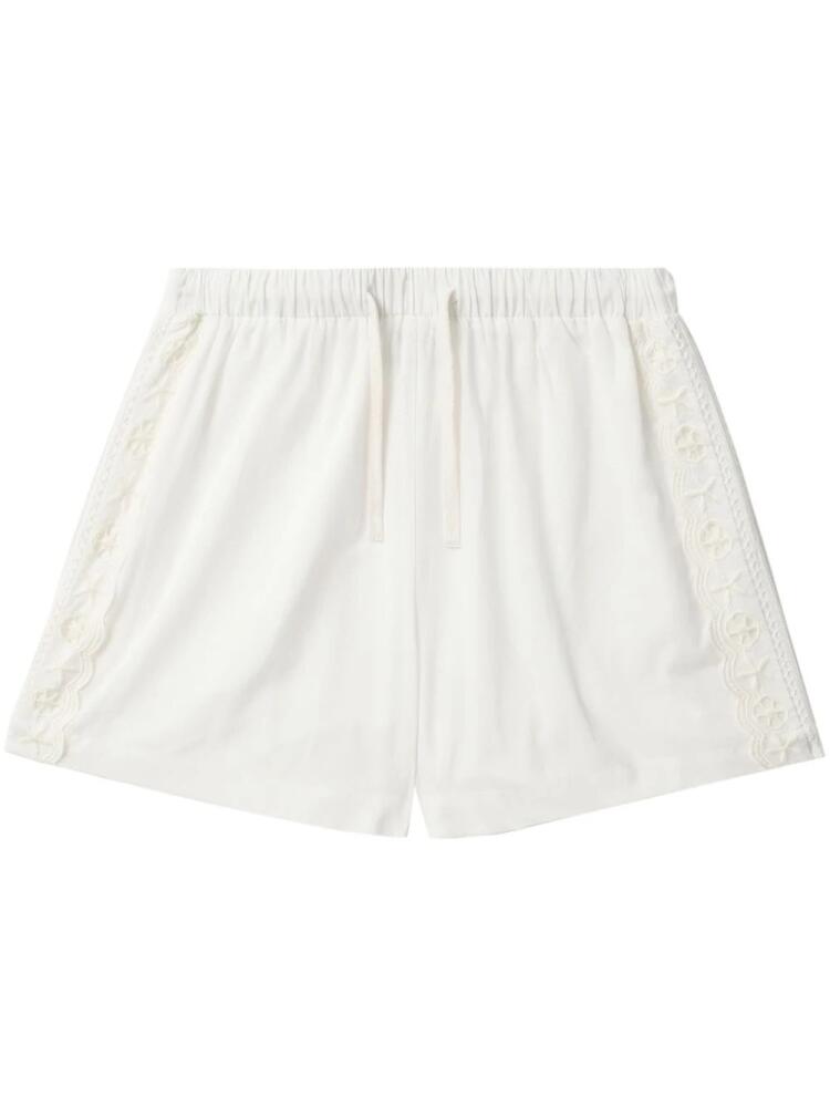 Sea Arabella cotton shorts - White Cover